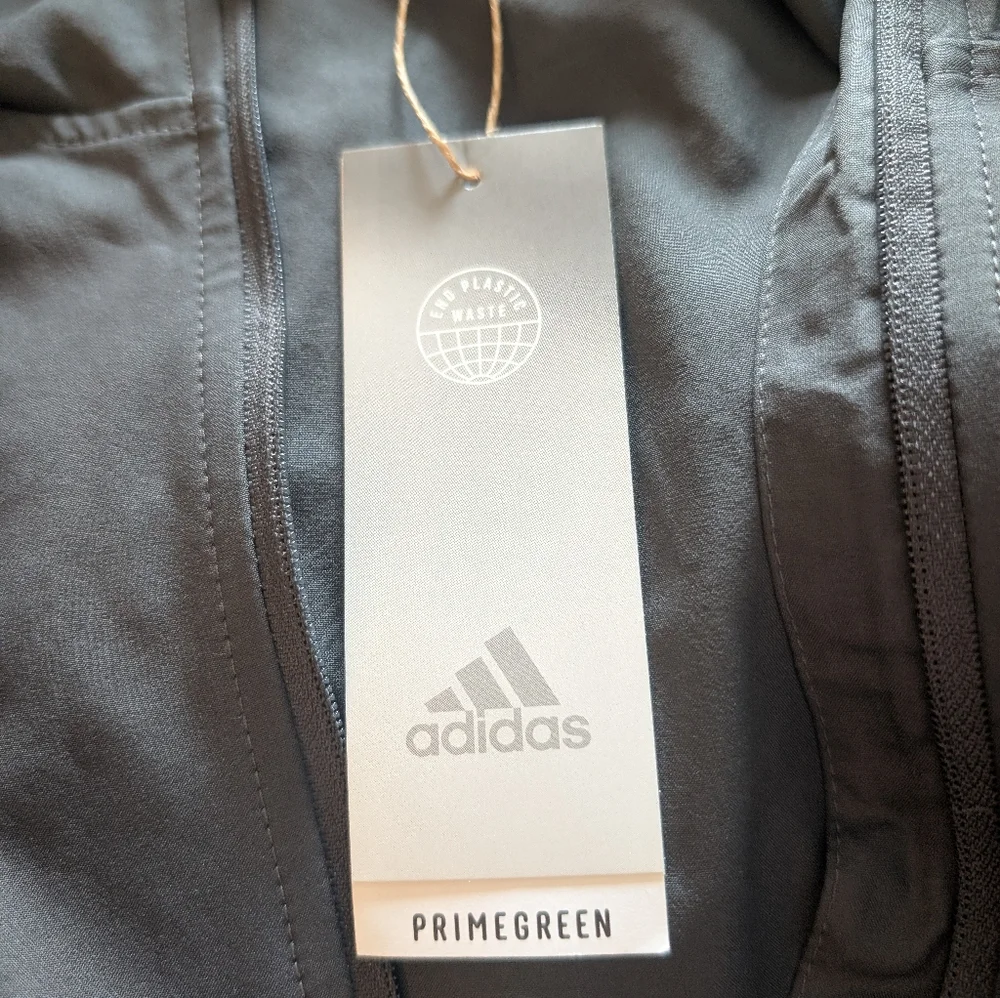 Adidas Windbreaker Play With Purpose Jacket NWT Size Medium